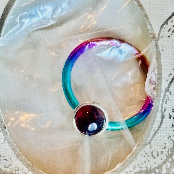 Titanium Multicolor Ring BODY JEWELRY BY SPECTORE - Picture 5 of 6